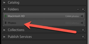 Lightroom not to happy after I renamed a Shared folder on a Volume